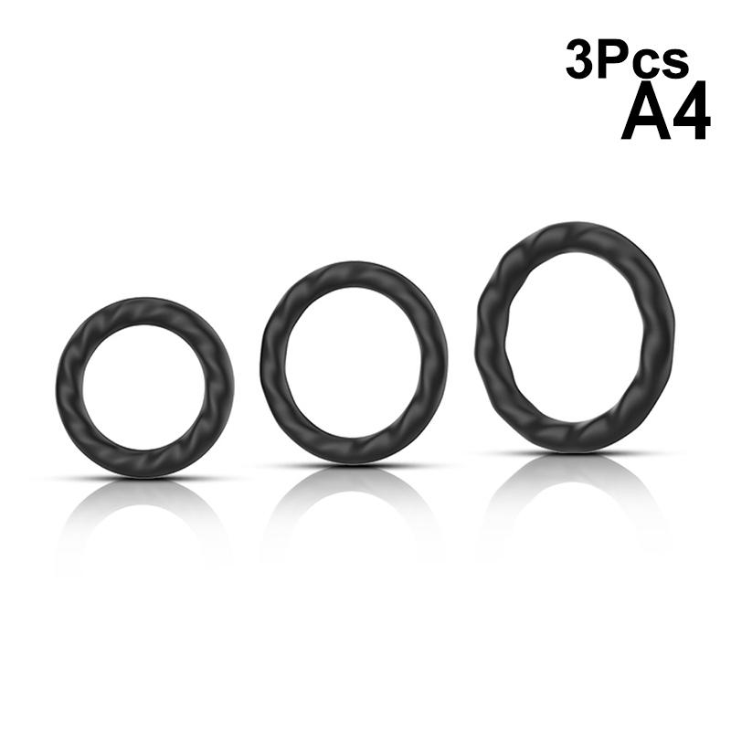 Silicone Lock Ring Male Lock Sperm Ring Penis Ring Ejaculation Delay Erection Rings Adult Sex Toys For Men Lock Sperm Trainer