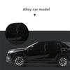 1/32 Toyota RAV4 Off-road Car High Simulation Diecast Metal Alloy Model Car Sound Light Pull Back Collection Kids Toy Gifts F566