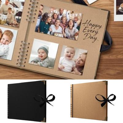 Kraft Paper Photo Album 40 Pages Memory Book New Scrapbook Album  Travel Memories