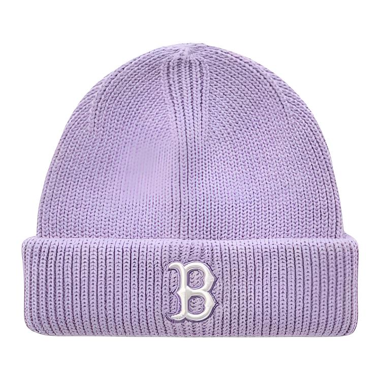 MLB Acrylic Beanies Kids  Lavender Fashion 7ABNB2256-43LDM F