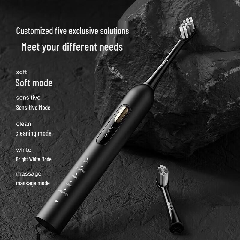 ApiYoo P7 TB-1 Sonic Electric Toothbrush CN plug (adapter included)