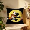 Stylish CCalvin and Hobbesful Cushion Cover Versatile DoubleSided Pillow Case Fit for Sofa Bed Car  Daily Decor