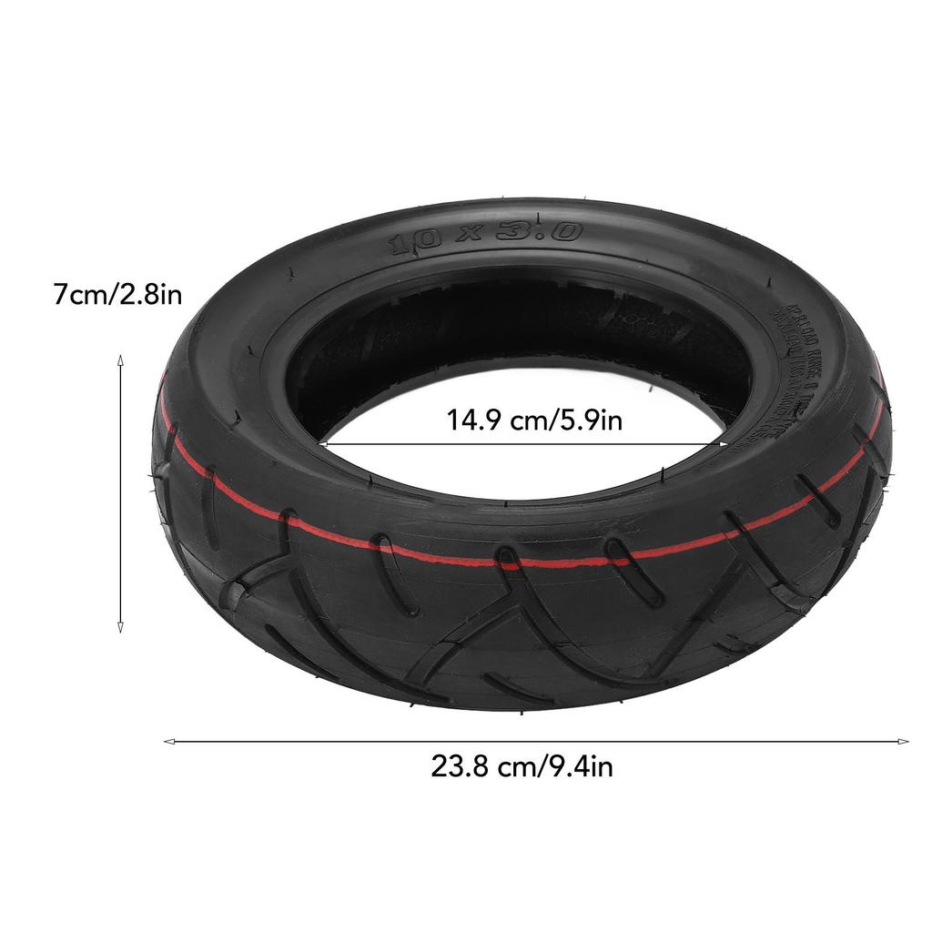 Electric Scooter Tire Inflatable Rubber Impact Resistance Replacement Electric Scooter Wheels