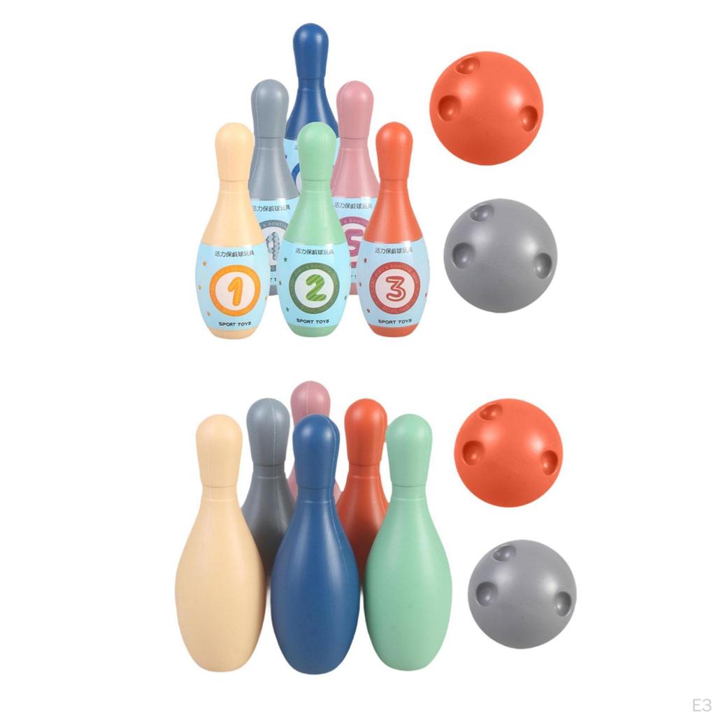 Children's Bowling Game Set, Pin, Game, , Mini PP Material for