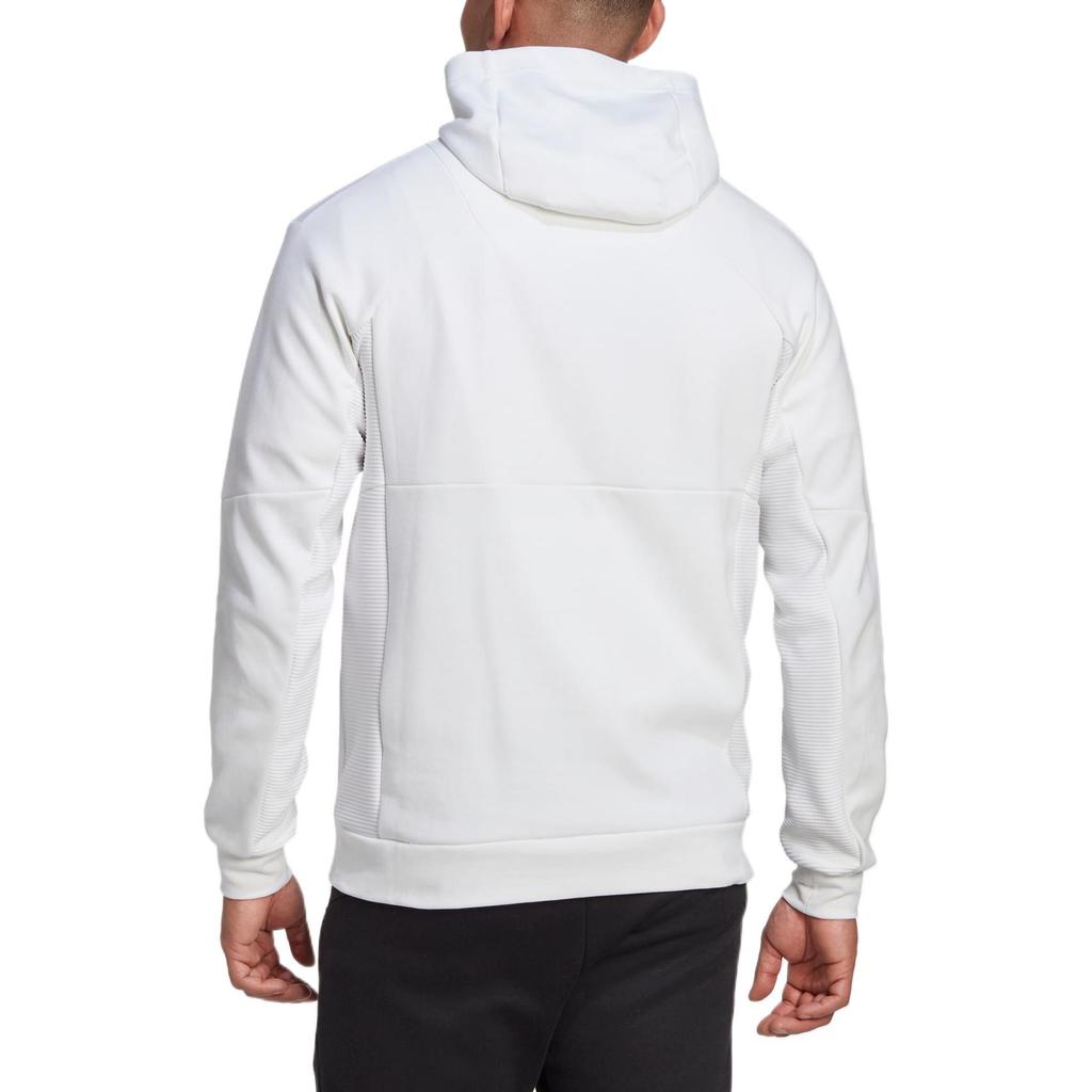 Adidas Sweatshirts Men's White Hooded Moderate Regular HL3859
