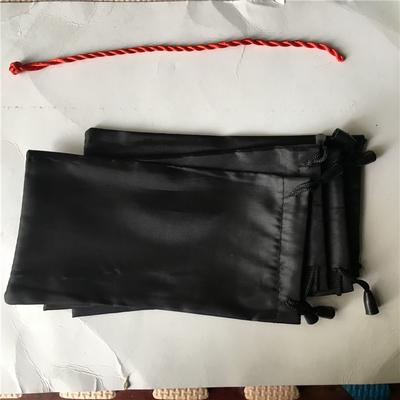Black Glasses Case Eyewear Accessories Dustproof Plastic Sunglasses Pouch Soft Eyeglasses Bag