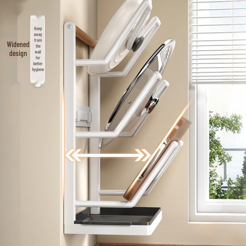 Jia Bang Shou Kitchen Pot Lid Holder & Organizer