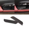Real Carbon Fiber Window Lift Groove Cover Trim For Toyota Supra A90 19-22
