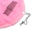 Toy Mat Storage Bag Polyester Waterproof Large Capacity Tear Resistant Multifunctional Drawstring Toy Storage Organizer Pink