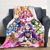 1pc Pretty Cure2 Blanket, Gift, for Men and Women, Soft Blanket, Good for Sofa Bed Couch Travel, Lightweight Flannel Blanket