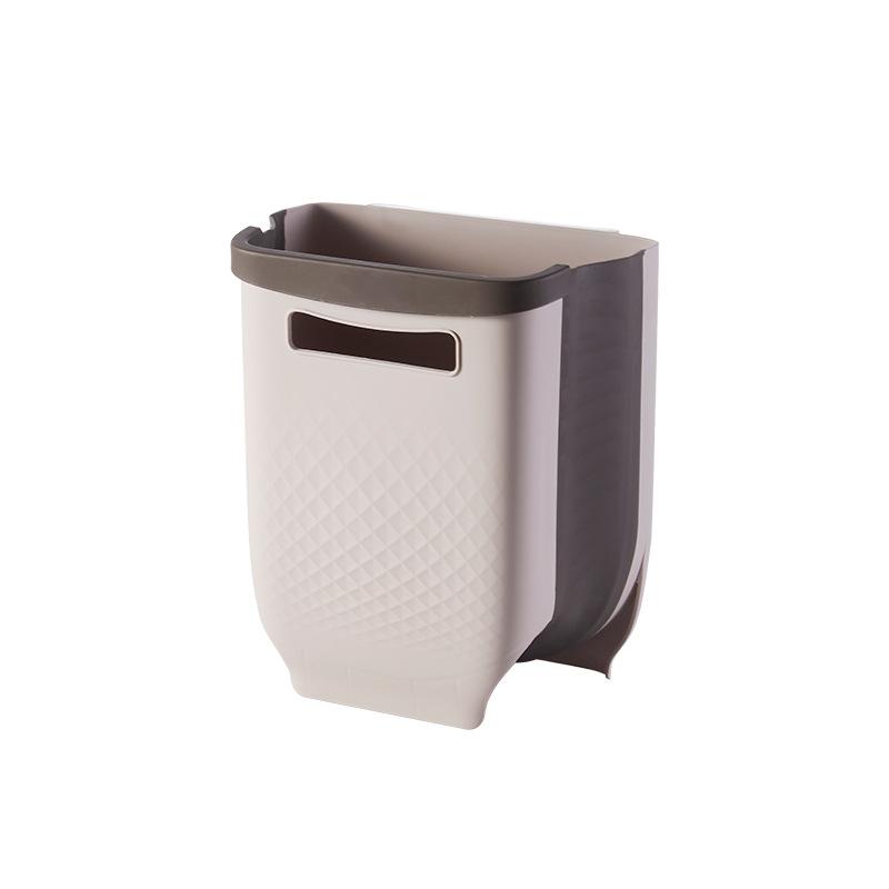 Складной мусорный бак кухонный мусорный бак настенный мусорный бак мусорный бак монтируемый на дверь кухонного шкафа складной мусорный бак для транспортных средств хаки 6980₽