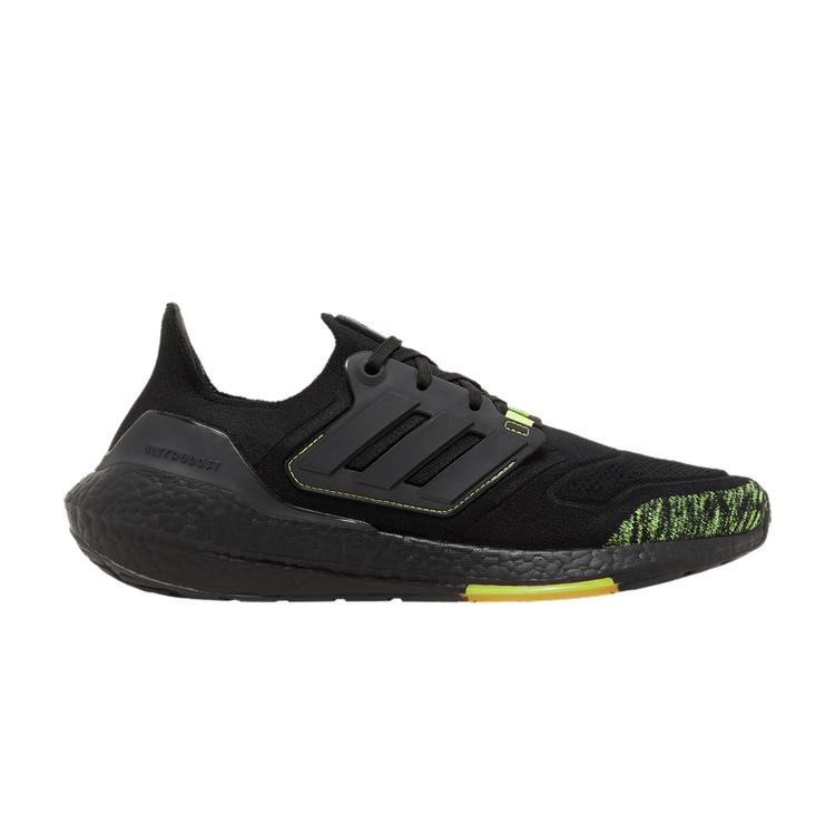 adidas UltraBoost 22  Black Solar Yellow  40.5