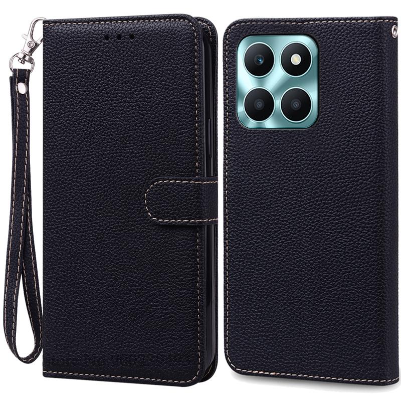 For Honor X6B Case Leather Flip Wallet Case For Honor X6B Phone Case Book Cover For Honor X6B Housing Coque Fundas