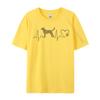 Labrador Retriever Heartbeat Dog Lover Paw Print Ekg Pulse Discount Student T Shirts T Shirt Printed Tops Tees Top Quality