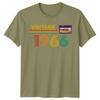 Vintage 1966 60th Birthday Birthday Unisexs TShirt Retro Cassette