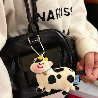 Kawaii Cartoon Plüschtier Tierpuppe Anhänger Schlüsselanhänger Rucksack Anhänger Dekoration Cartoon Plüsch Stoffpuppe Spielzeug Geschenk