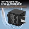 3 Pin Flasher Relay, CF-13 Adjustable Fixed Frequency Electronic Blinker Relay, LED Flasher Relay Turn Signal Relay for Solves Flash Problem,