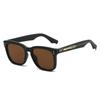 Quality Retro Rivets Square Sunglasses Men Metal Core Simple Design Decorative Glasses Women UV400 Unisex Luxury Sunglasses Men