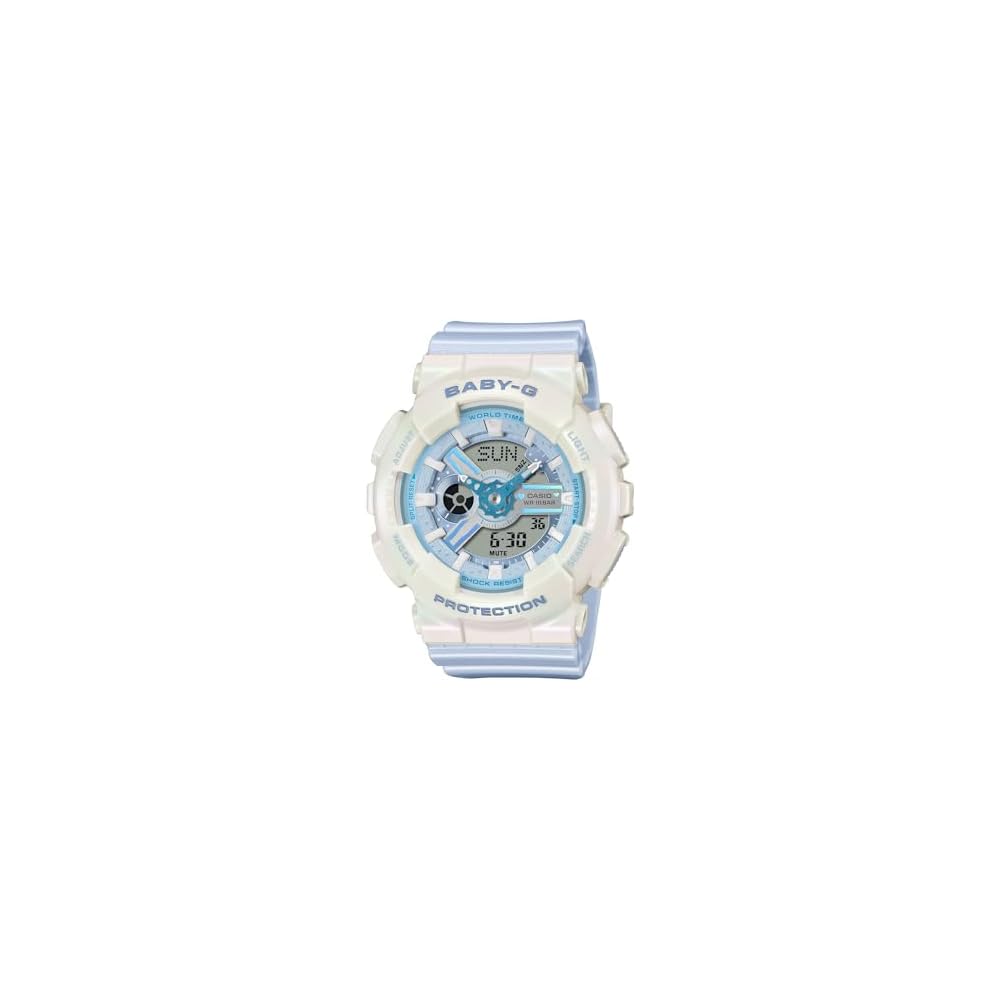 Casio Baby-G BA-110PD-2AJF Women s Watch Blue Resin Band Water Resistant