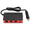 TR24 3 Socket Cigarette Lighter 180W Fast Charging USB Car Cigarette Lighter Splitter for Mobile Devices