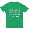 Camiseta Dia Mundial do Livro Amantes de Estudo Leitura de Romance Livro Presente Escolar Camiseta #WBD #30