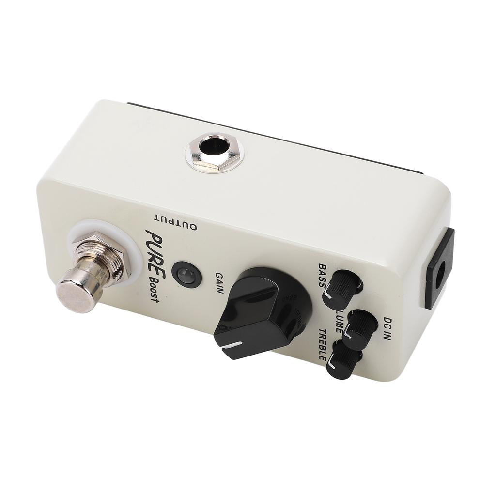 Pure Boost Effect 20dB Gain Acoustic Excitation Metal Effect Pedal 14in Mono Audio Interface