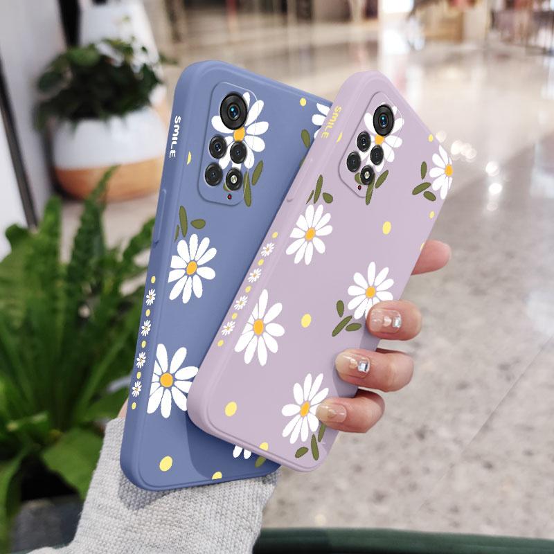 Elegant Daisy Phone Case For Xiaomi Redmi Note 15 Pro Plus 4G 5G Silicone Cover