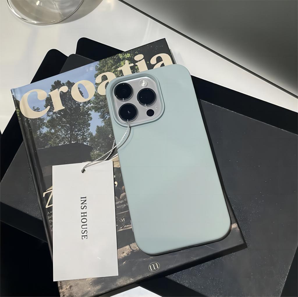 Soft Ultrathin Candy Color Matte Phone Case For iPhone 11 12 13 14 15 16 Pro Max 14 Plus Silicone Shockproof Bumper Back Cover