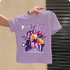 Kpop Childrens T Shirt Cartoon Graphic Short Sleeve Summer Comfortable Top Funny Gift for Fans Harajuku TShirts Girls Clothes