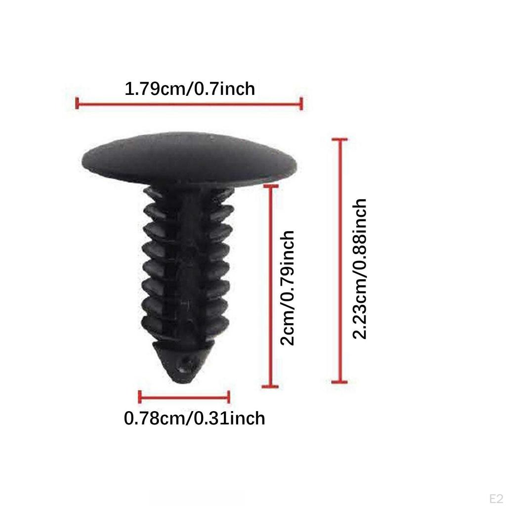 100 bucăți cleme aripi auto retinere 6030441 știfturi de împingere nituri înlocui piese de fixare auto