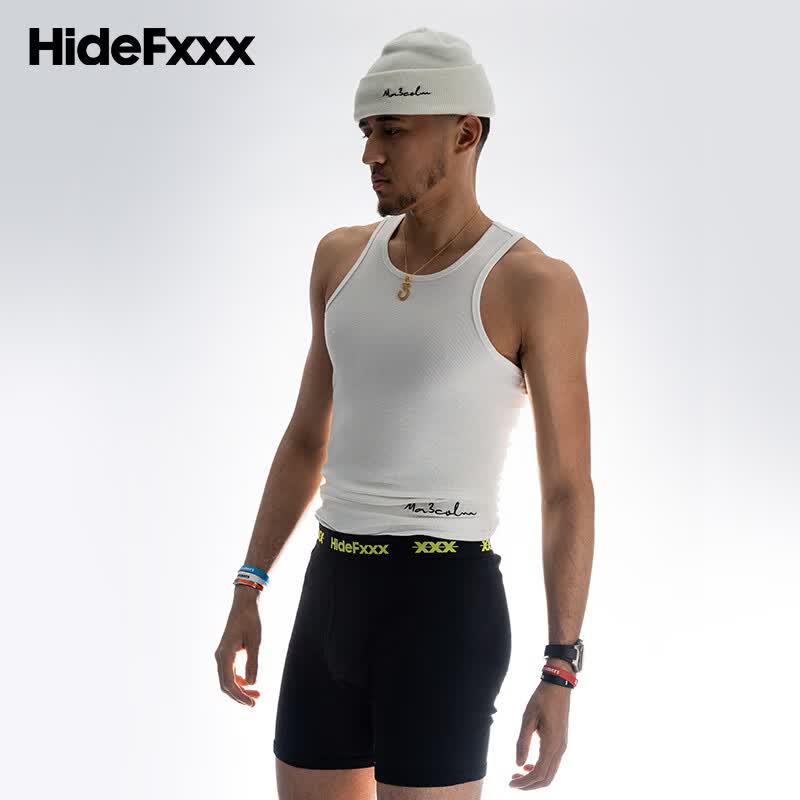 HIDEFXXX Men's Quick-Dry Anti-Chafe Boxer Briefs
