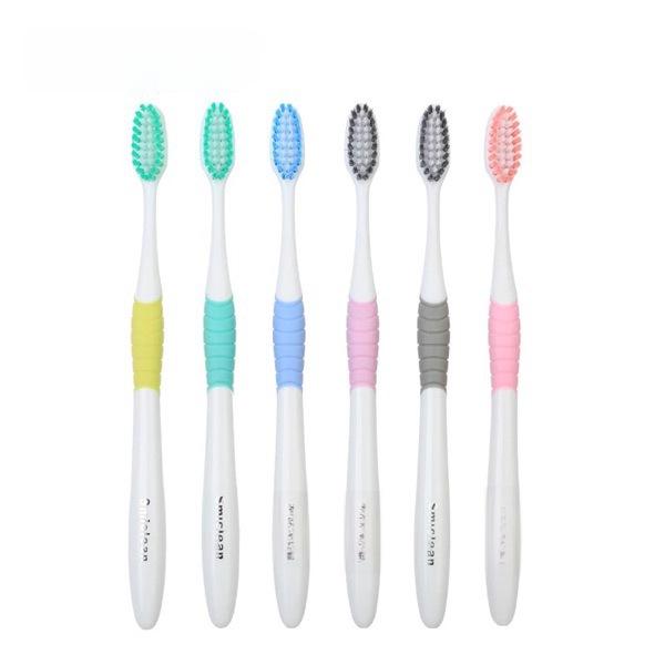 K322F Adult Soft Bristle Toothbrush 6-Pack with Physically Sharpened Bristles - Sanxiao Group