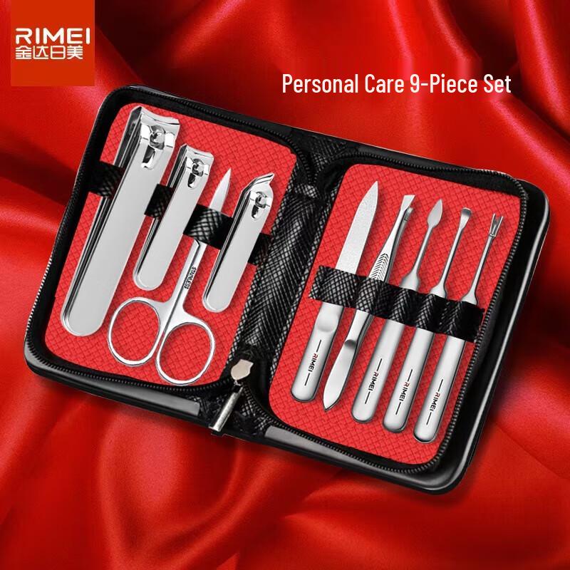 Набор Jinda Rimei из 9 предметов, углеродистая сталь и нержавеющая сталь
