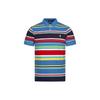 Polo Pruhované polo tričko s logem Pánské topy Vícebarevné 710934553-001
