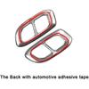 YIWANG Stainless Steel Exhaust Muffler Tail Tip Pipe Trim Cap Cover Frame 2Pcs For Mercedes Benz GLE GLC GLS W167 X253 X167 2019 2020 Auto
