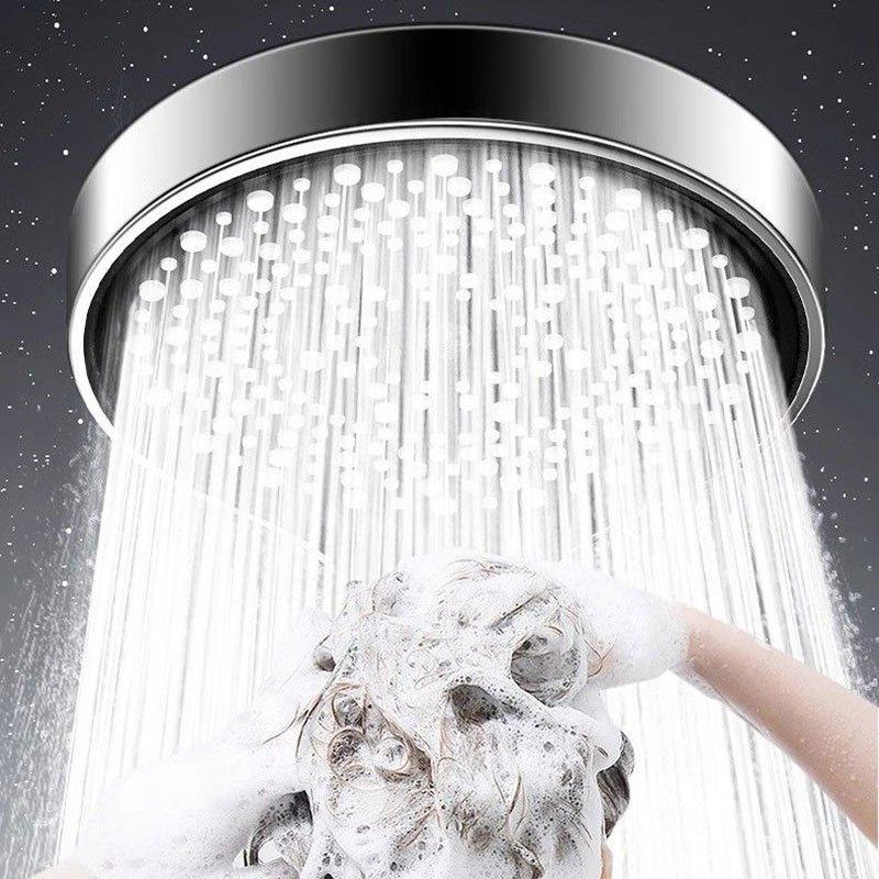 High Water Pressure Three Function Shower Head -Easy To Install, with Anti Clogging Nozzle, for Shower Use Only