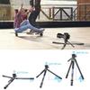ARTCISE Carbon Fiber Tripod Fluid Video Head Storage Diameter Smaller Than a with Handle Hydraulic Tripod 15kg Load Height Expansion Tripod Bag and