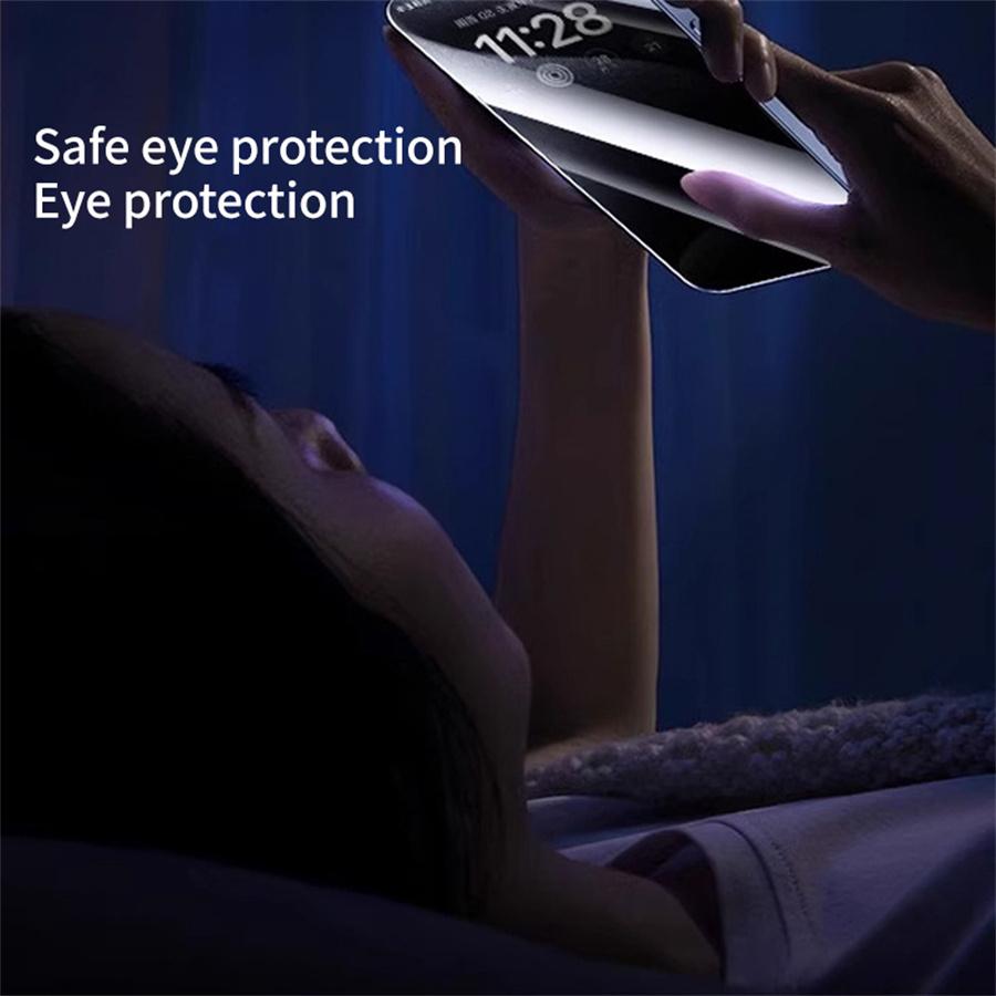 360° Soukromí / Matná fólie z tvrzeného skla pro ochranu displeje pro iPhone 16 15 14 13 12 Pro Max 16 15 14 Plus