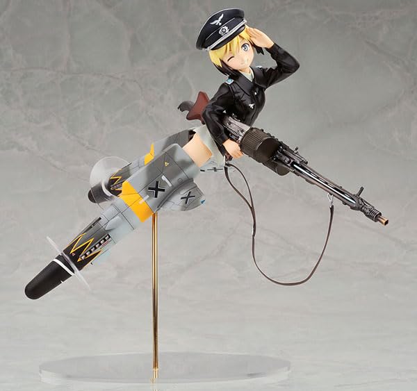 Strike Witches 2 Erika Hartmann Scale PVC Painted Finished (1/8 Product)
