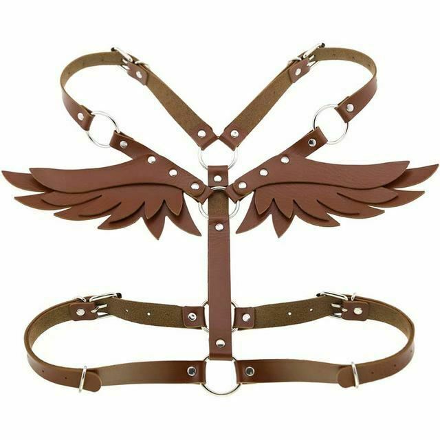 Angel Wings Body Harness 16 Colours Fetish Clothing Clothing