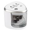 Tenwin Gray Double Holes Electric Pencil Sharpener School  Office Stationery