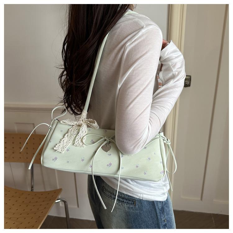 Nuova Borsa con Stampa di Nicchia Primavera Estate per Donne Versatile da Pendolare Borsa a Spalla Sottobraccio Borsa Fashion a Baguette