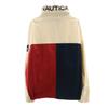 Nautica 00s Sailing Long Sleeve Zip Jacket XL White System Old Vintage Men's Used