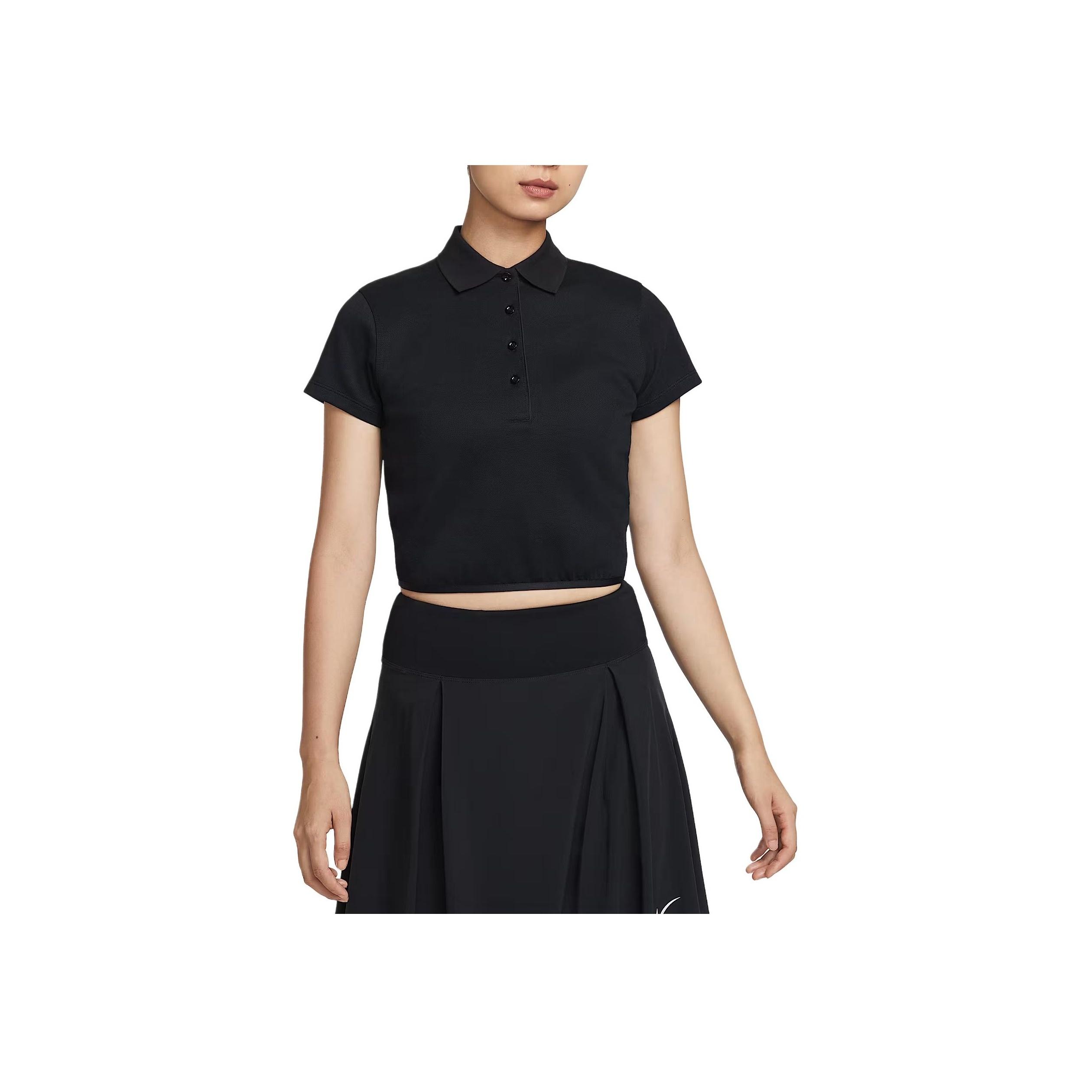 

Nike SS25 Гольф Комфортная Футболка-поло с коротким рукавом Женские топы IF8529-010 S