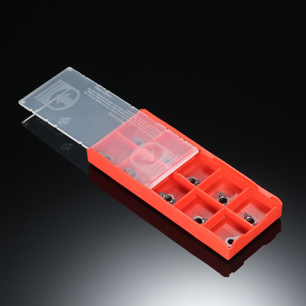 10 st/låda DCMT070204 VP15TF DCMT21.51 Karbidinsatser för CNC-svarvverktyg