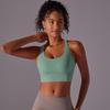 Double-Sided Criss-Cross Shockproof Sports Bra - Cloud-Like Yoga Fitness Top