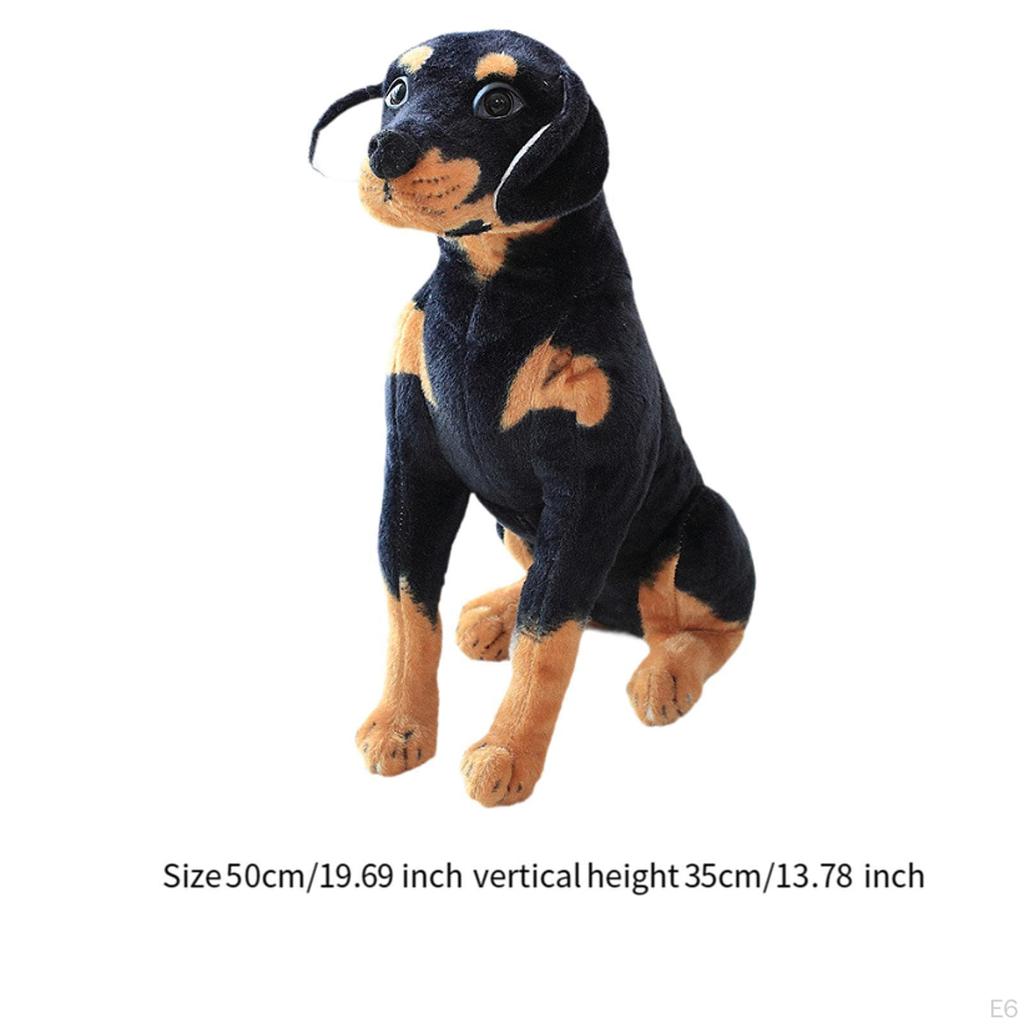 Dog Plush Model for Kids Halloween And Christmas Decor