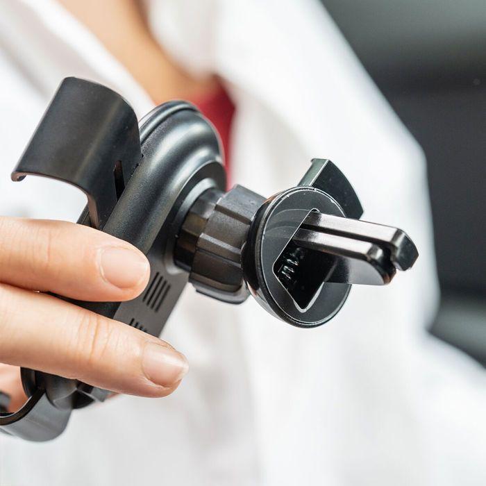 Chargeur sans fil pour voiture - InnovaGoods - Chakar - 15W - Orientation réglable - PVC/ABS