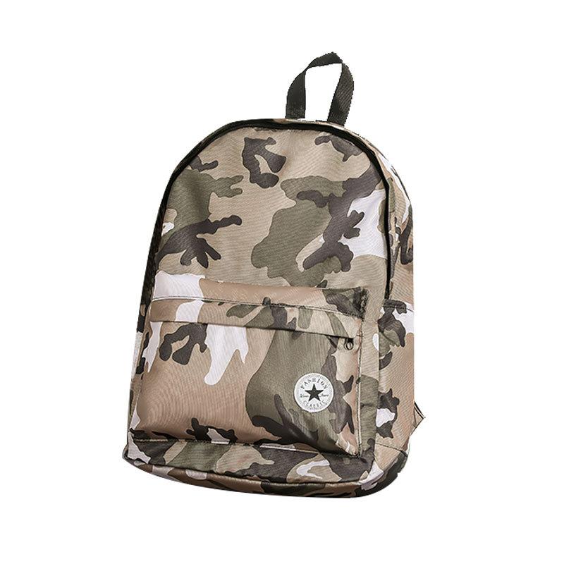 camouflage school backpack