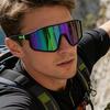 New European And American Windproof Cycling Outdoor Sunshade Running Sports Dazzling Sunglasses For Men And Women 9838